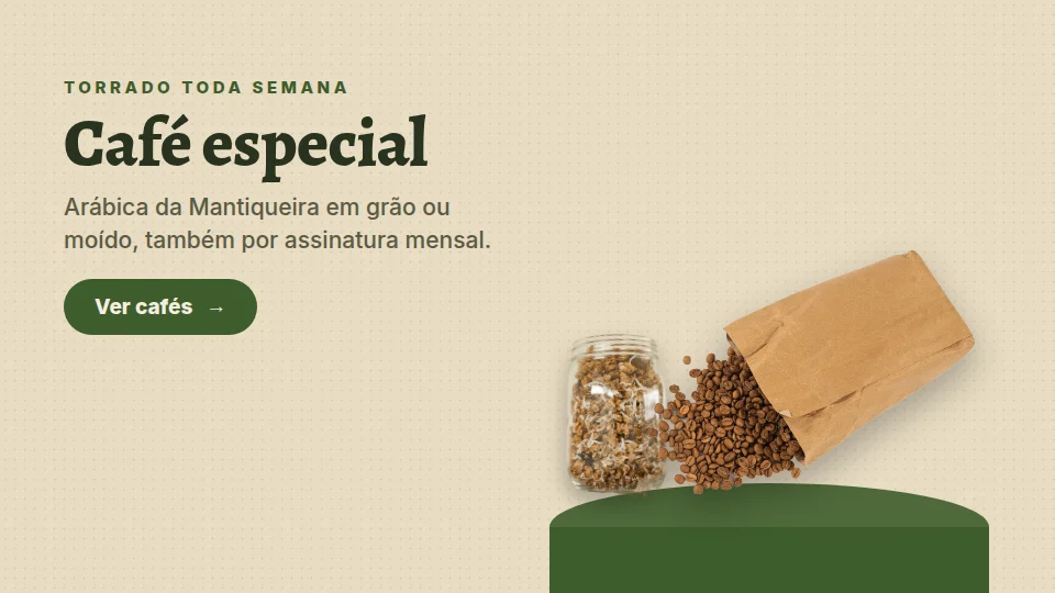 Empório Grão da Terra — Café especial